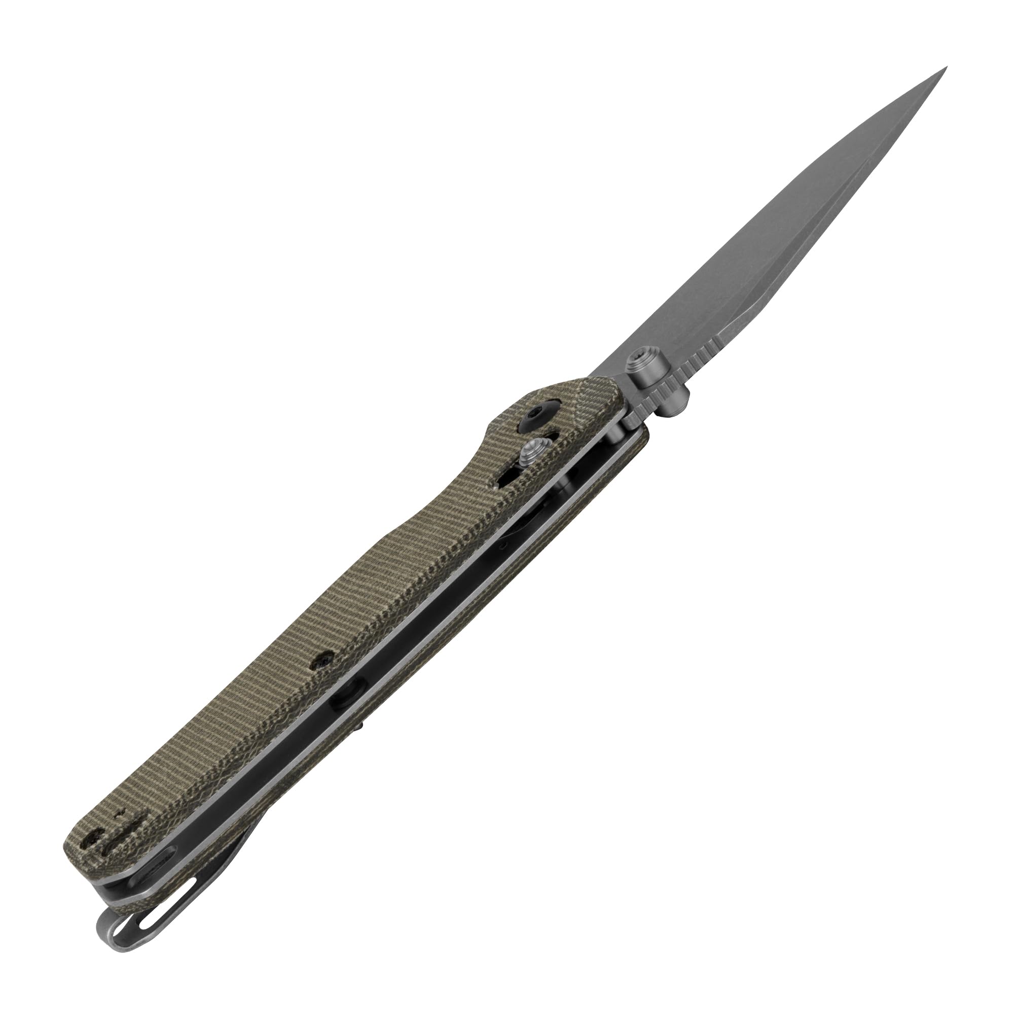 Kershaw Bel Air Pocket Knife, CPM MagnaCut Steel Blade, Micarta